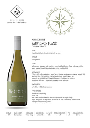 The Coordinates Range Adelaide Hills Sauvignon Blanc 2022